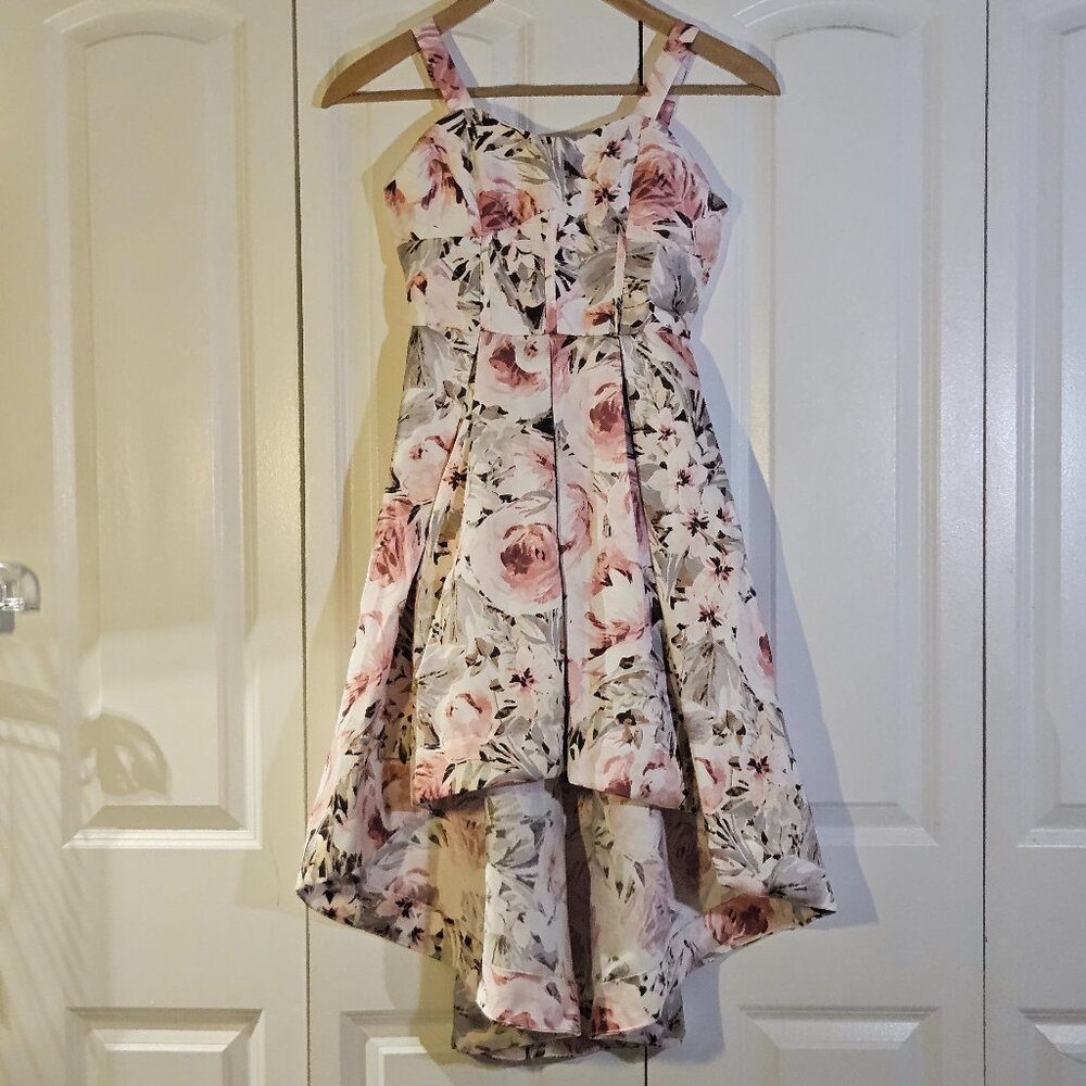 \Xtraordinary Girls Dress Size 12 Formal Special Occasion Dress Dance Pink Roses